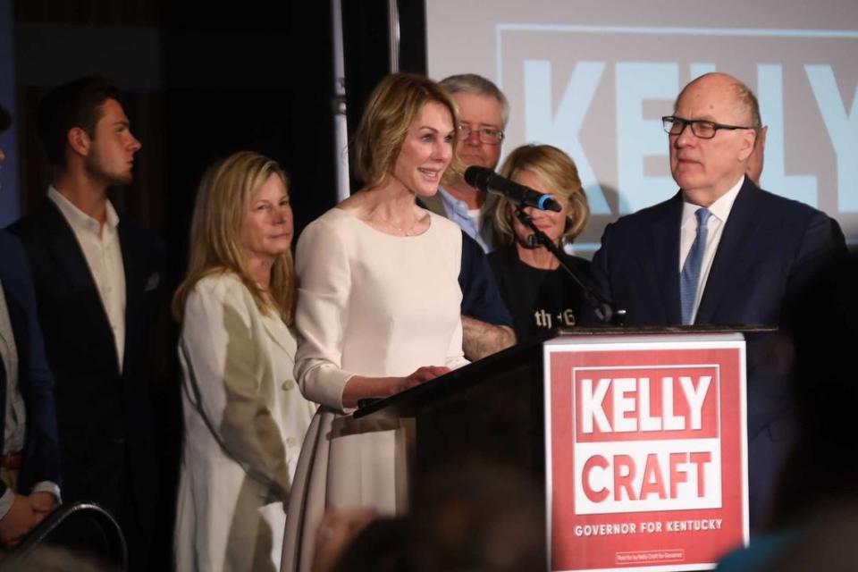 “We left it all on the table,” Kelly Craft told her supporters in a tearful concession speech. “This has not been a campaign, this has been a revival.”