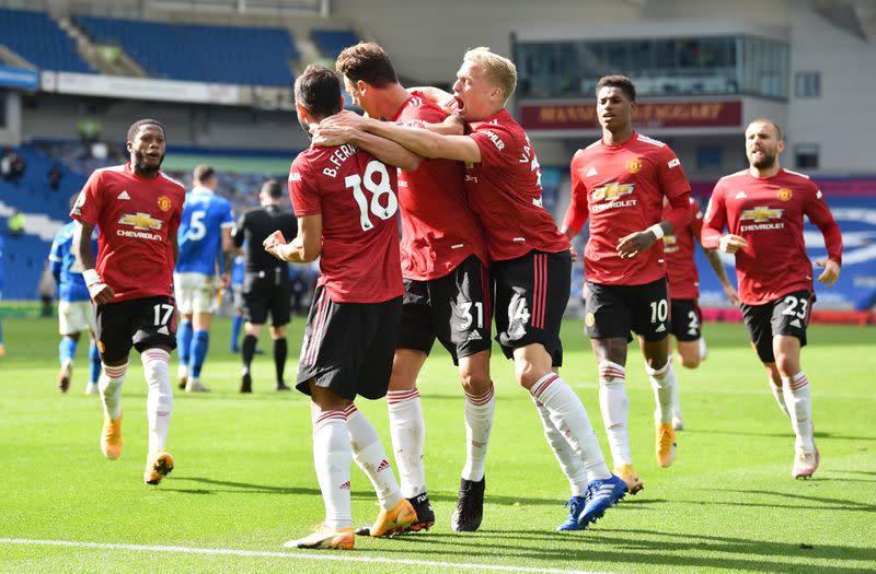 Premier League - Brighton & Hove Albion v Manchester United