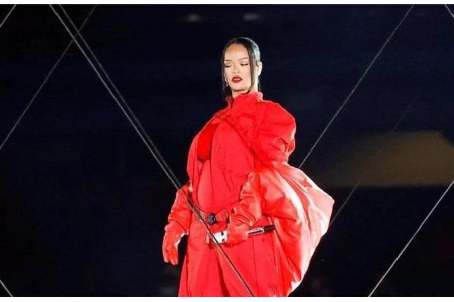 Rihanna confirma su segundo embarazo durante Show de medio tiempo del Super Bowl