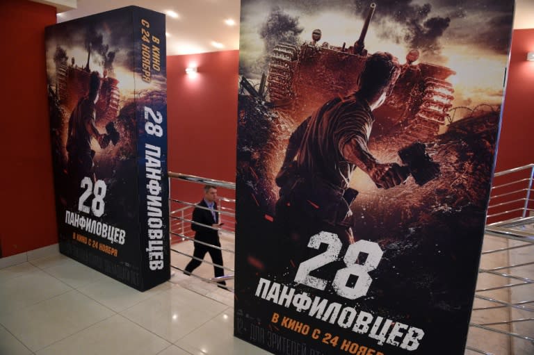 A new Russian film, "The Panfilov 28" about Soviet soldiers defending the frontline outside Moscow against a Nazi onslaught has sparked angry debate