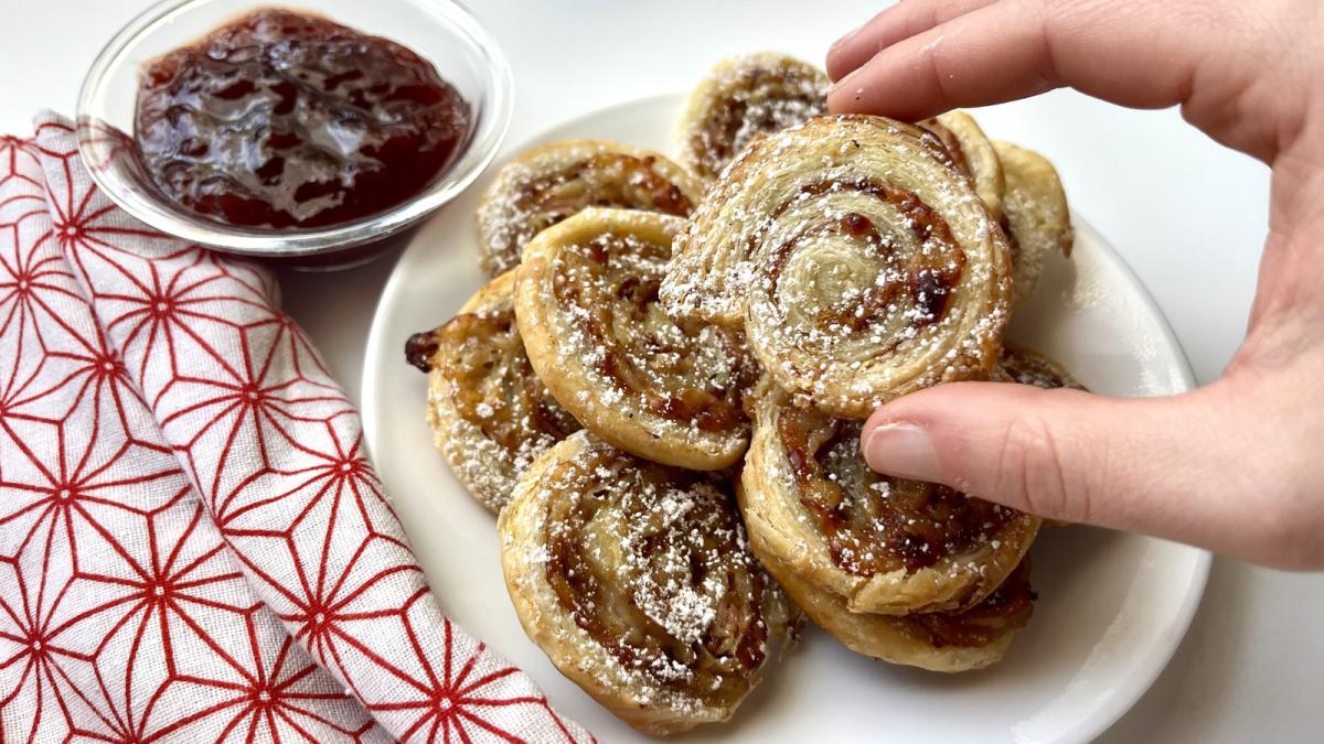 Sweet And Salty Monte Cristo Pinwheels Recipe