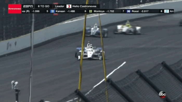 Takuma Sato’s race-winning pass.