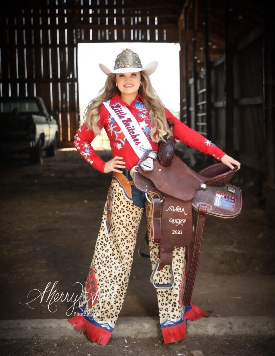 Southside High School senior Mary Ivey is the 2022-2023 National Little Britches Rodeo Queen.