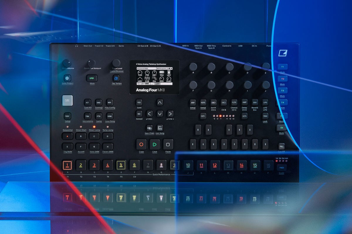 Elektron's Analog Four and Rytm get both design and software upgrades