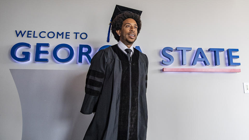 Georgia State awarded multi-platinum GRAMMY® award-winning artist, actor and entrepreneur Chris "Ludacris" Bridges an honorary degree May 4.