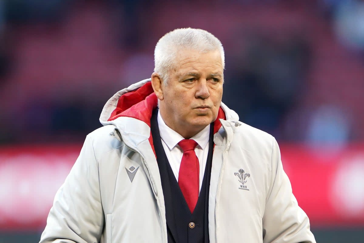 Wales head coach Warren Gatland has selected his side to face Six Nations opponents France (Joe Giddens/PA) (PA Wire)