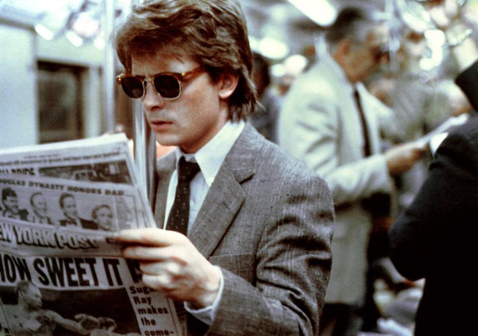 BRIGHT LIGHTS, BIG CITY, Michael J. Fox, 1988. ©United Artists/courtesy Everett Collection