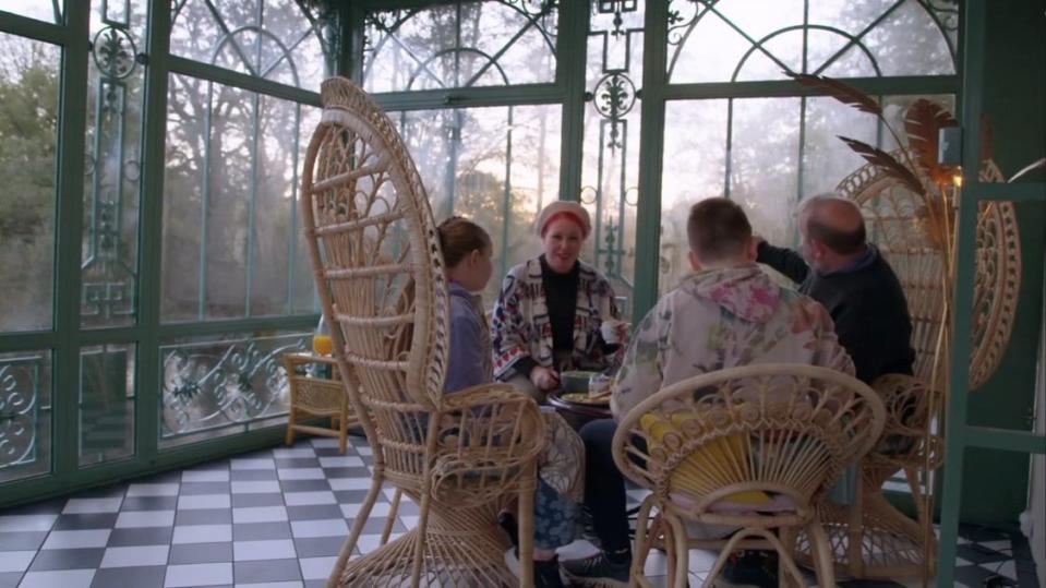 escape to the chateau, series 9, episode 7 dick and angel strawbridge's winter garden conservatory