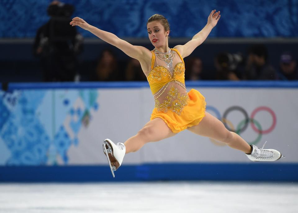 Ashley Wagner of the United States performs in the Women's Figure Skating Free Program on Feb. 20, 2014.