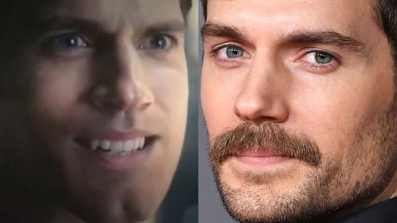 Someone Put Henry Cavill's Mustache Back Into 'Justice League