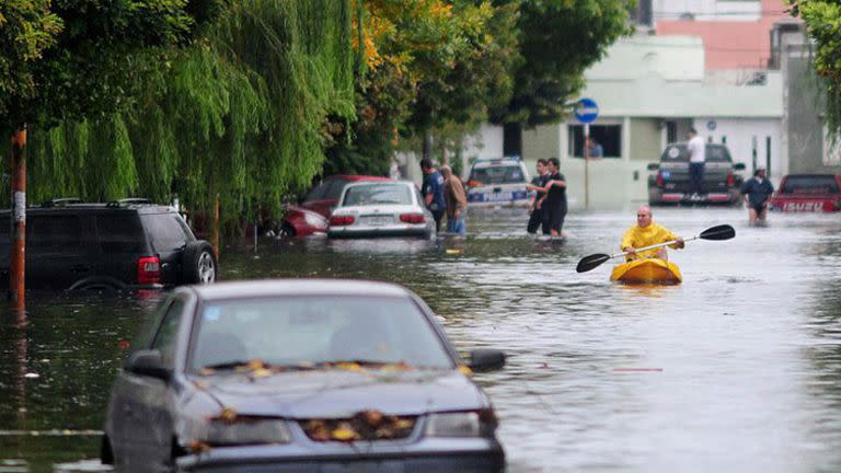 El audio que advertía sobre la llegada de un tornado generó pánico, ante el antecedente de la trágica inundación de La Plata en el 2013