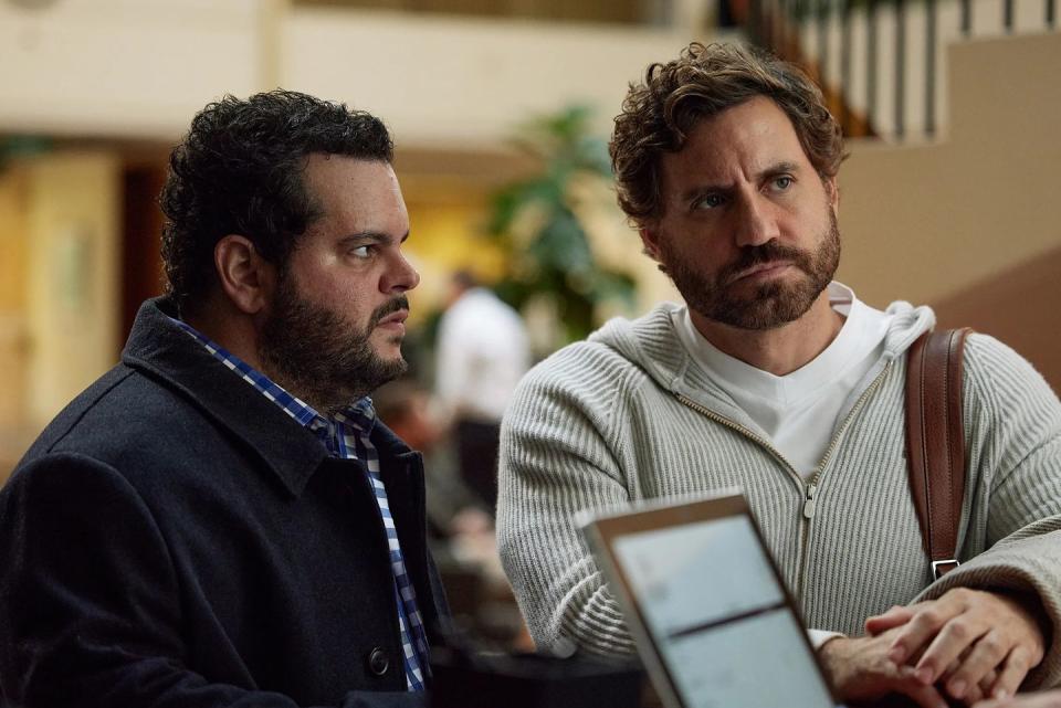 josh gad and edgar ramirez in wolf like me season 2