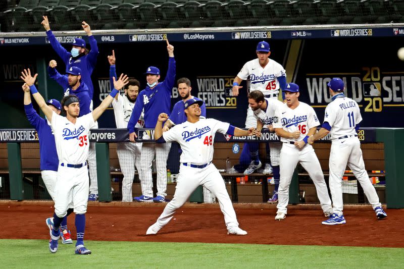 MLB: World Series-Tampa Bay Rays at Los Angeles Dodgers