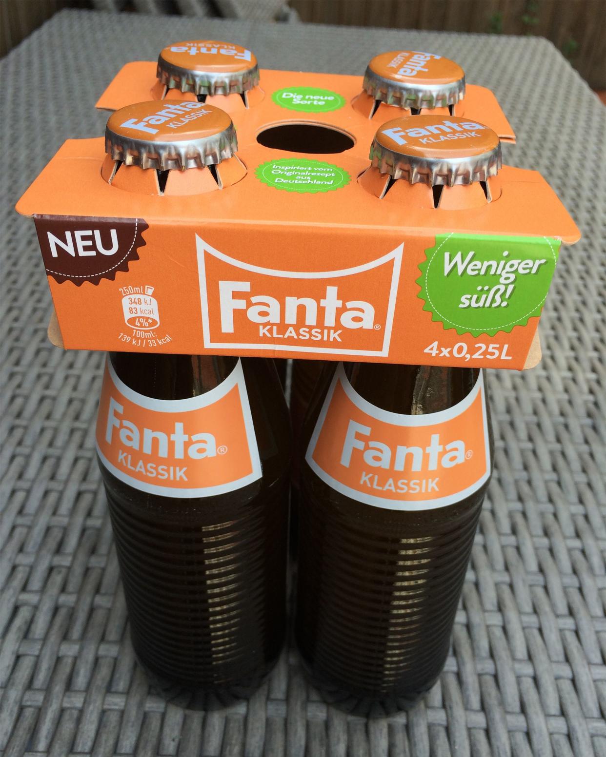 75th anniversary release of Fanta in Germany