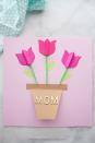 <p>Fresh bouquets will come and go, but this handmade beauty will sit on display for years to come. </p><p><em><a href="https://www.thebestideasforkids.com/mothers-day-card-craft/" rel="nofollow noopener" target="_blank" data-ylk="slk:Get the tutorial at The Best Ideas for Kids »;elm:context_link;itc:0;sec:content-canvas" class="link ">Get the tutorial at The Best Ideas for Kids »</a></em> </p>