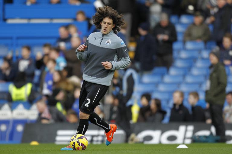 Newcastle's Fabricio Coloccini is one of several members of the current squad who were at the club when Newcastle were relegated following a final day defeat at Aston Villa in 2009