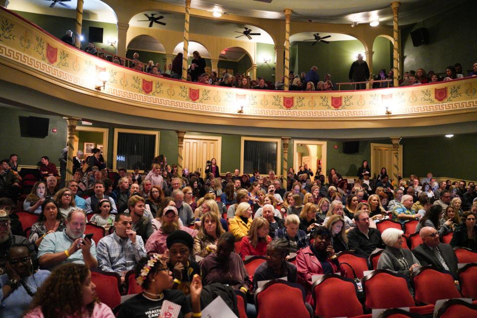 A large crowd at Thalian Hall in February of 2020.