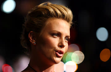 Charlize Theron at the LA premiere of Warner Bros. Pictures' North Country