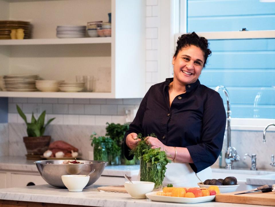 <p>If you're looking to up your cooking game, this four-episode docuseries follows food writer Samin Nosrat as she delves into four components of a balanced dish. Each episode takes on one element, and she travels to Italy to explore fat, Japan for salt, Mexico for acid and California for heat.</p><p><a class="link " href="https://www.netflix.com/watch/80198345" rel="nofollow noopener" target="_blank" data-ylk="slk:WATCH NOW;elm:context_link;itc:0;sec:content-canvas">WATCH NOW</a></p>