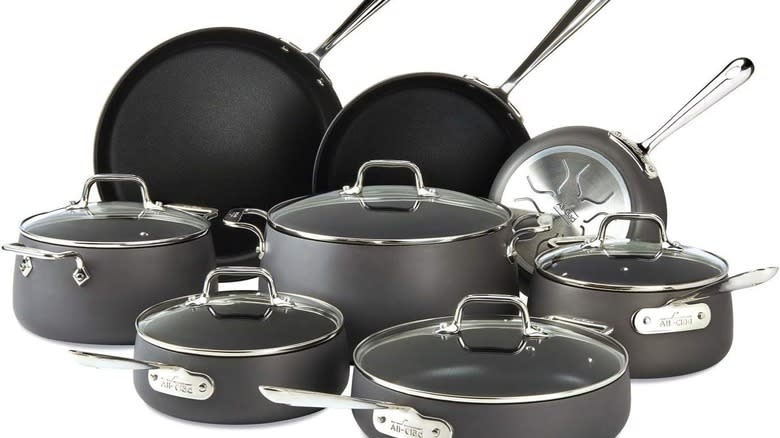 All-Clad HA1 Hard Anodized Nonstick Cookware Set