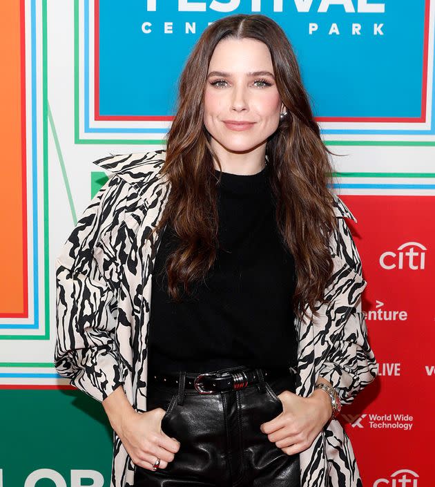 Sophia Bush, here at Global Citizen Festival 2023 in New York City, said the past year 