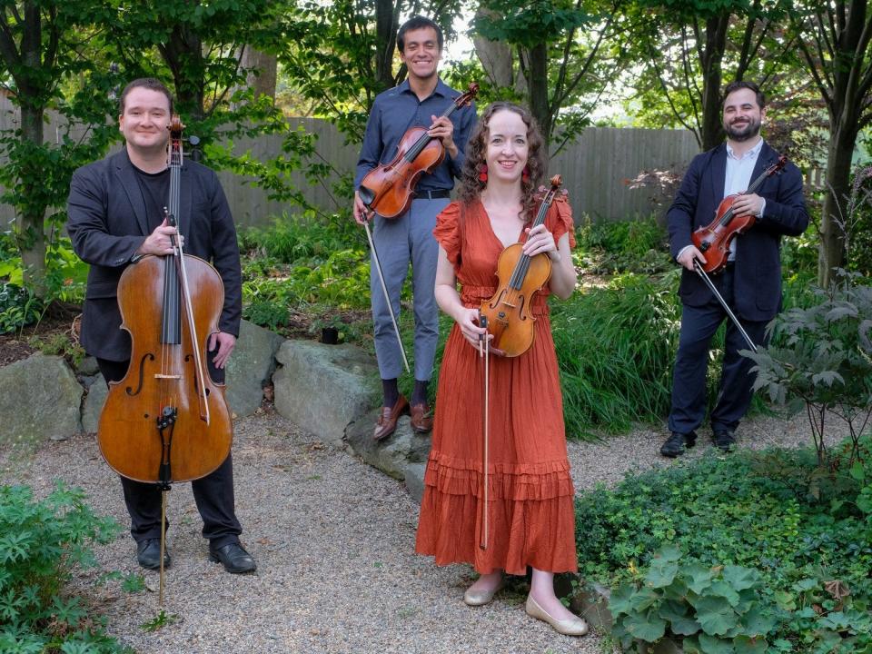 The Newport String Quartet will be giving a matinee concert on Sunday, Dec. 3, 2023 at 2 p.m., at The Meeting House, 3850 Main Rd., Tiverton.