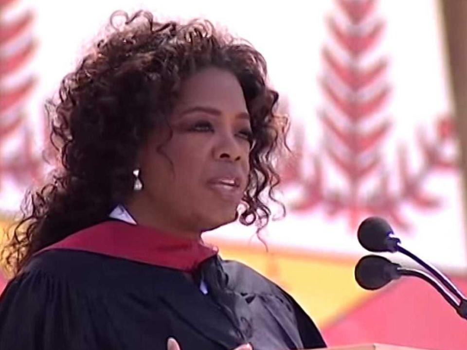 oprah commencement