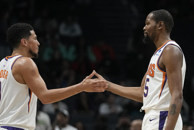Kevin Durant debuts with Suns with no regrets and no expectations other  than to hoop