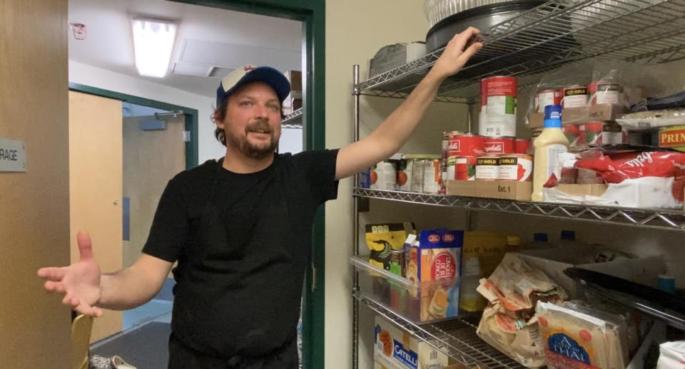 Josh Smith is the school's nutrition coordinator for Jordan's Principle. He takes his job very seriously. Especially because he sees it as he is feeding the next generation of leaders.