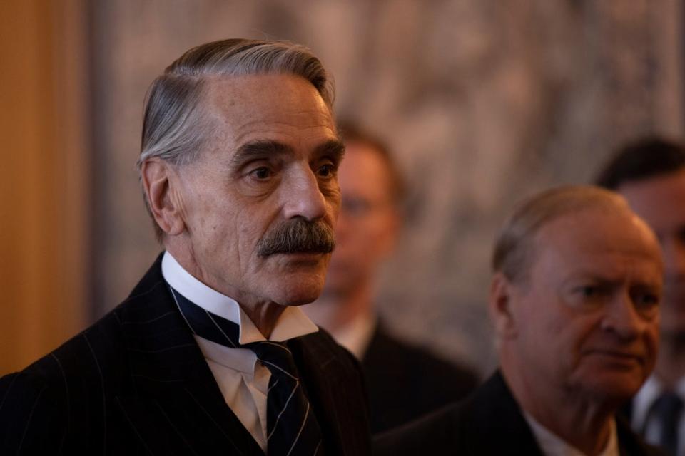 Jeremy Irons as Neville Chamberlain in Munich (Jeremy Irons as Neville Chamberlain in Munich)