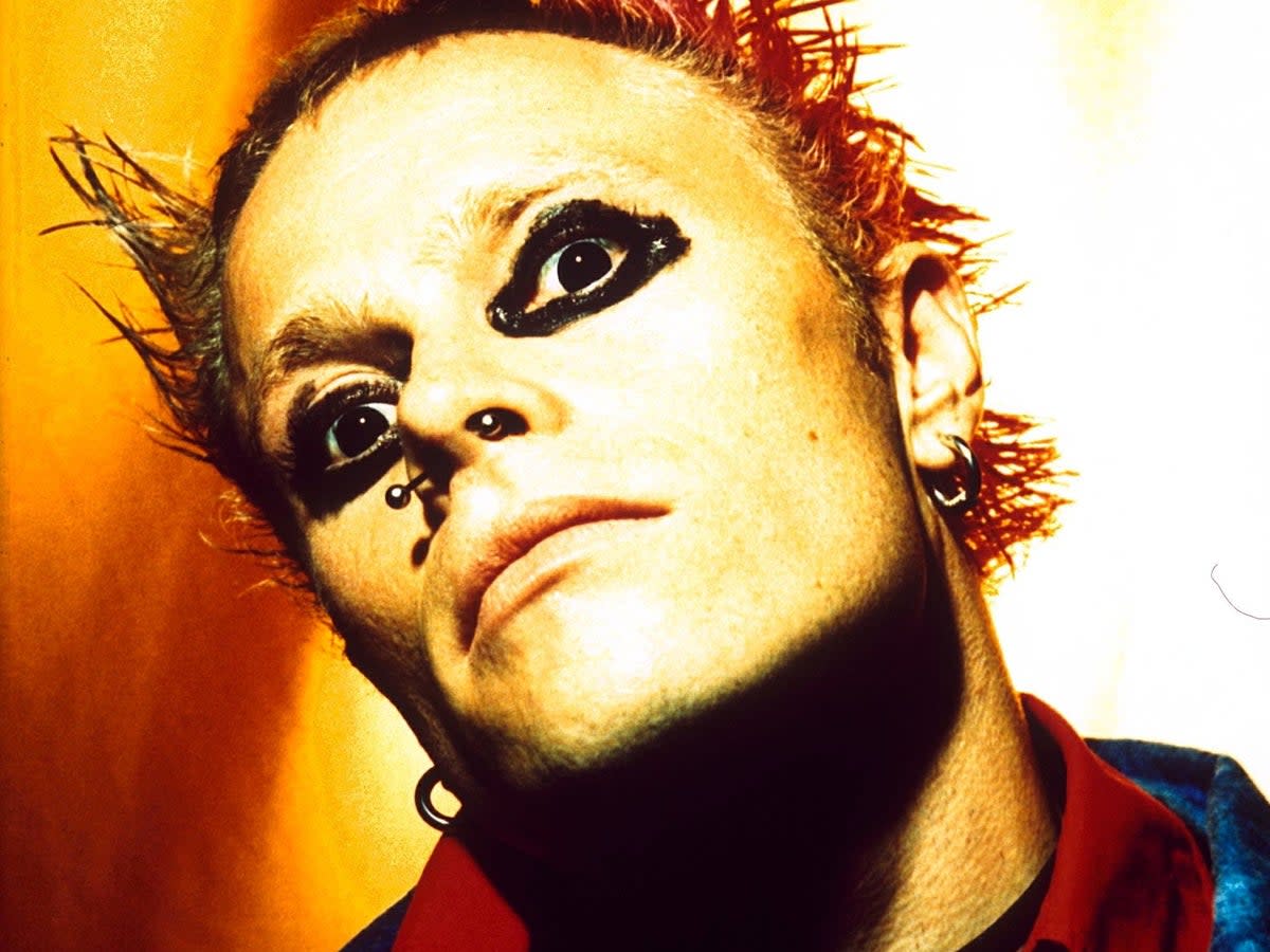 Keith Flint, líder de The Prodigy, que fue una de las fuerzas más esenciales de su época (Pat Pope/Shutterstock)