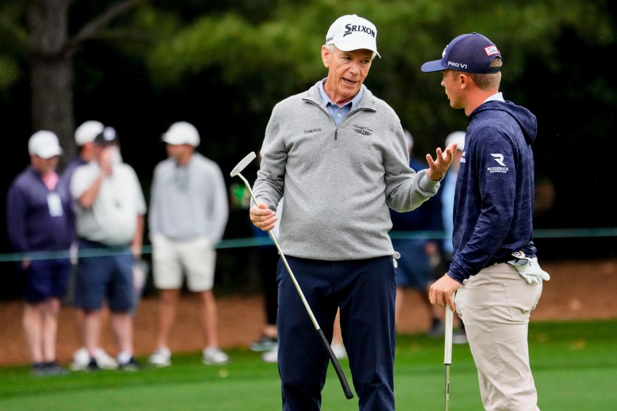 Purposeful pairings Masters champions and amateurs set to tee it up