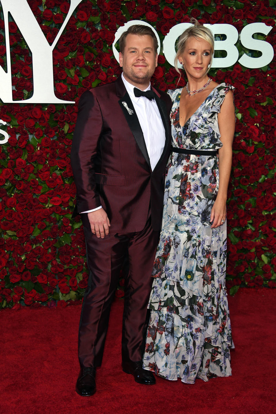 NEW YORK, NY - JUNE 12:  Host James Corden and Julia Carey attend the 70th Annual Tony Awards at The Beacon Theatre on June 12, 2016 in New York City.  (Photo by Dimitrios Kambouris/Getty Images for Tony Awards Productions)