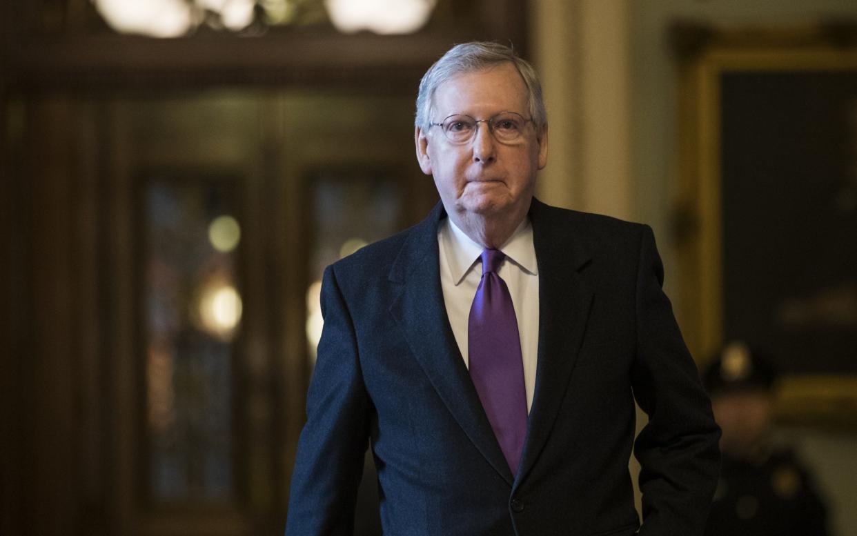 Senate Majority Leader Mitch McConnell  - Getty Images North America