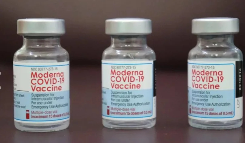 莫德納疫苗137.16萬劑下午將抵台。（檔案照）