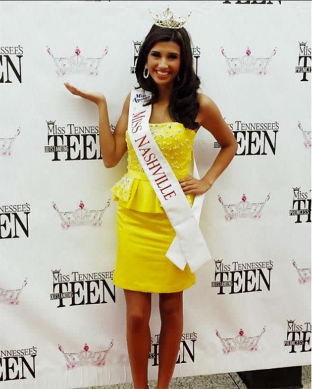 Jeanette Morelan at the Miss Tenessee . Photo: Jeanette Morelan