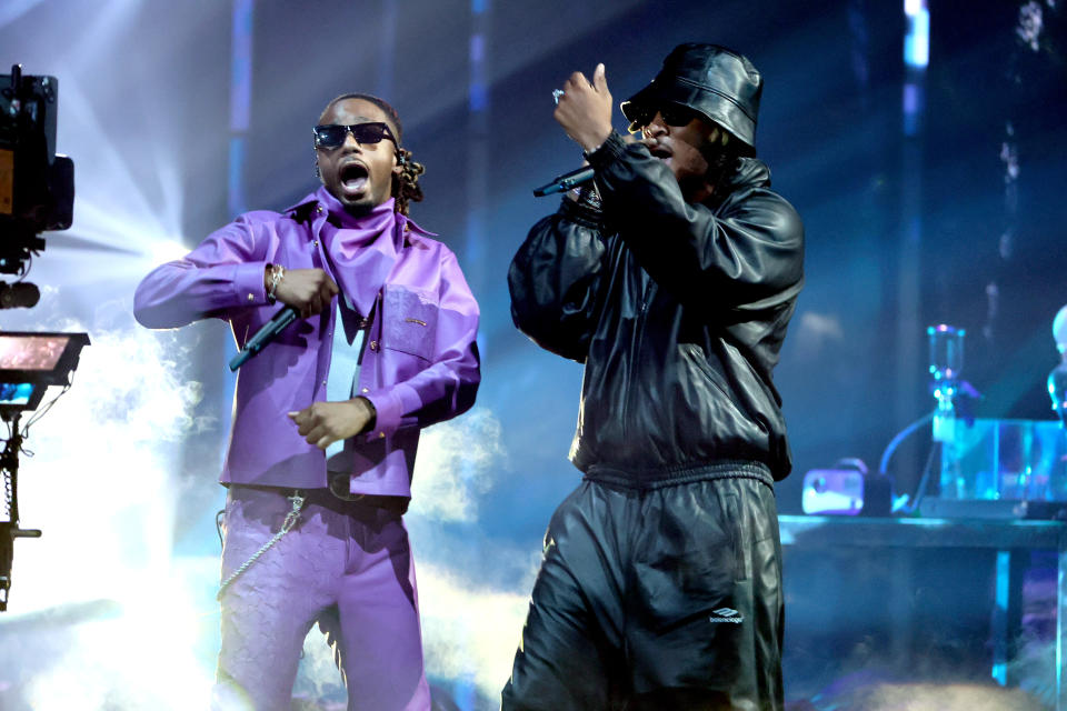 Future and Metro Boomin' performing