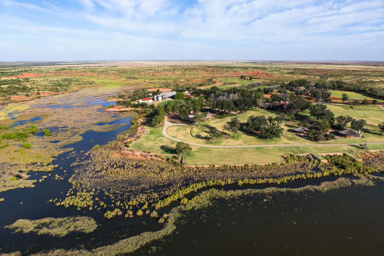 El rancho Waggoner, en Texas