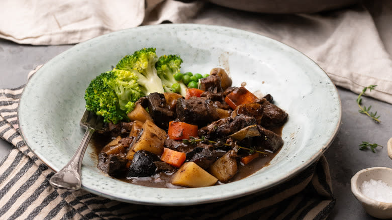 venison stew with Guinness