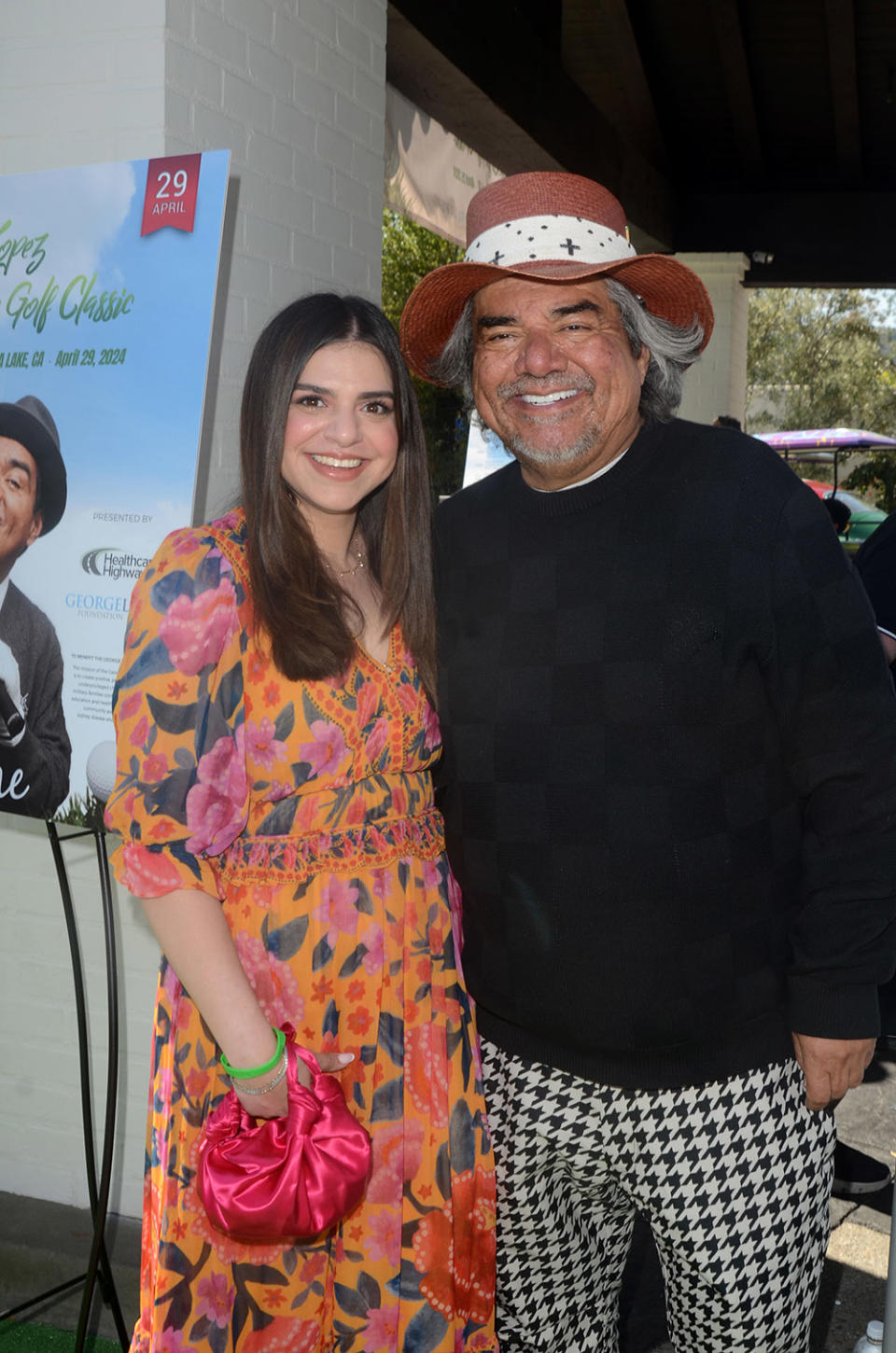 Mayan Lopez, George Lopez at the George Lopez Foundation 17th Annual Celebrity Golf Classic, Lakeside Golf Club, Burbank, CA 04-29-24