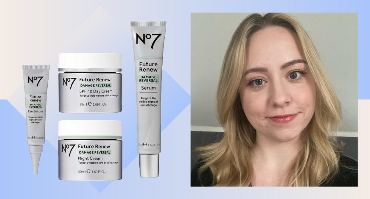 No7's latest skincare range is backed by science and remains a purse-friendly price. (No7 / Yahoo Life UK)