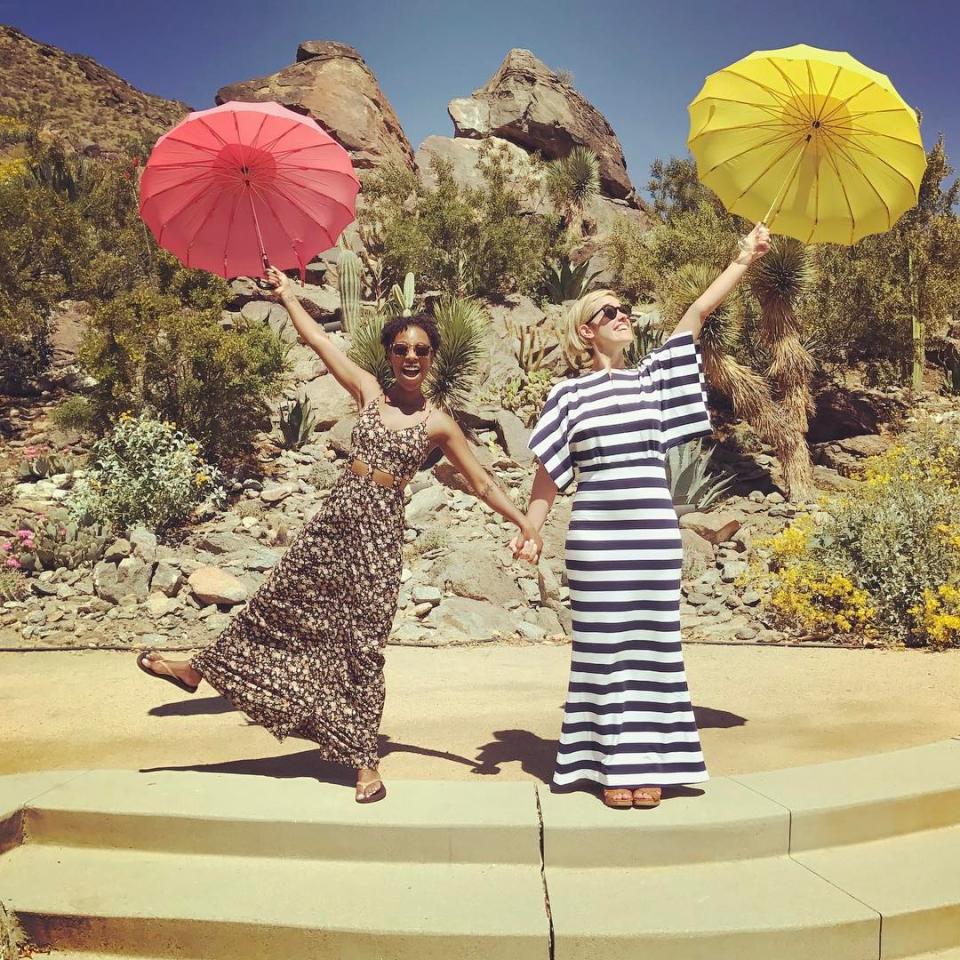 Samira Wiley y Lauren Morelli