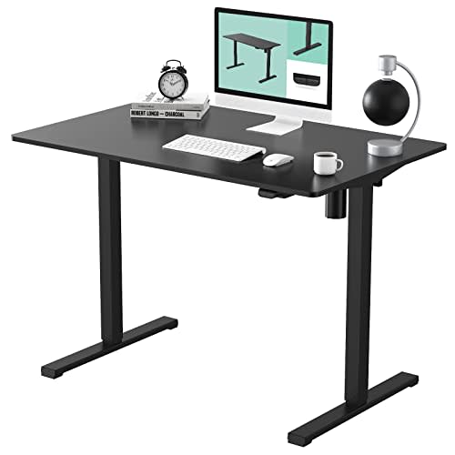 FLEXISPOT Standing Desk Electric Height Adjustable Desk 48 x 24 Inches Sit Stand Desk Home Offi…