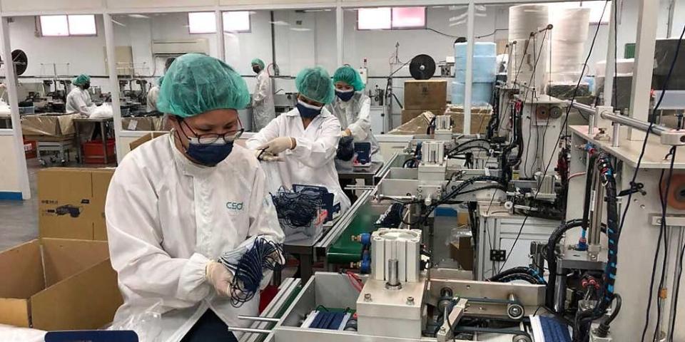 中華經濟研究院2日發布4月台灣製造業採購經理人指數PMI回升至49.4，雖仍為連續14個月處於50以下的緊縮區，卻已是2023年3月以來的高點。圖／本報資料照片