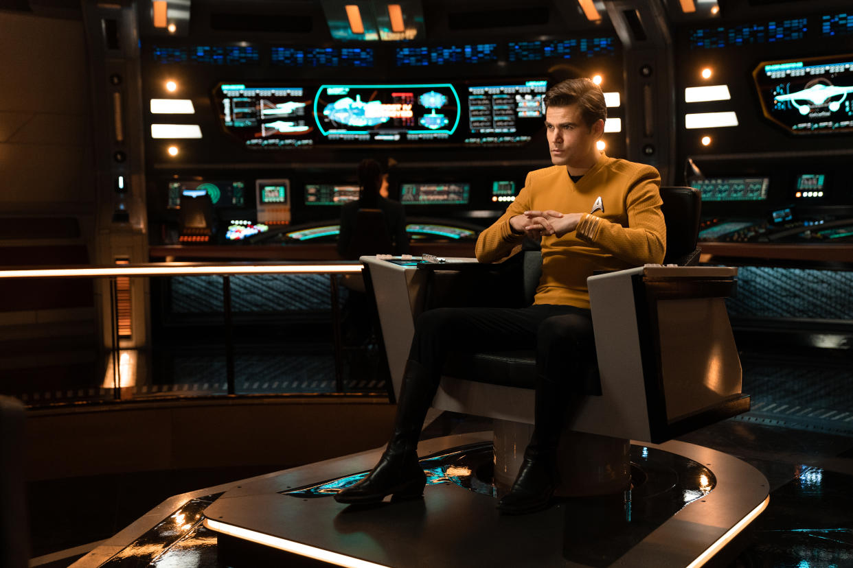 Paul Wesley as James T. Kirk in Star Trek: Strange New Worlds