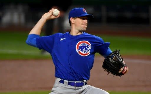 小熊亨德里克斯(Kyle Hendricks)，防禦率4.75，近期的三振表現有所提升，本季對戰釀酒人一次，五局失三分，算是中規中矩。法新社