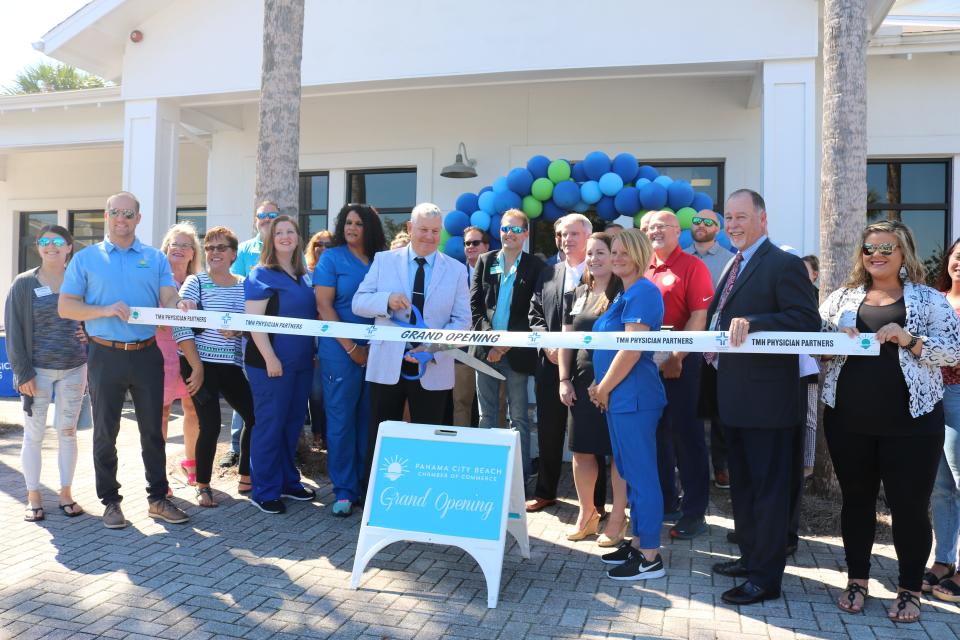 A grand opening and ribbon cutting ceremony was held Friday for the Tallahassee Memorial Healthcare Primary Physician Partners primary care office in Panama City Beach.