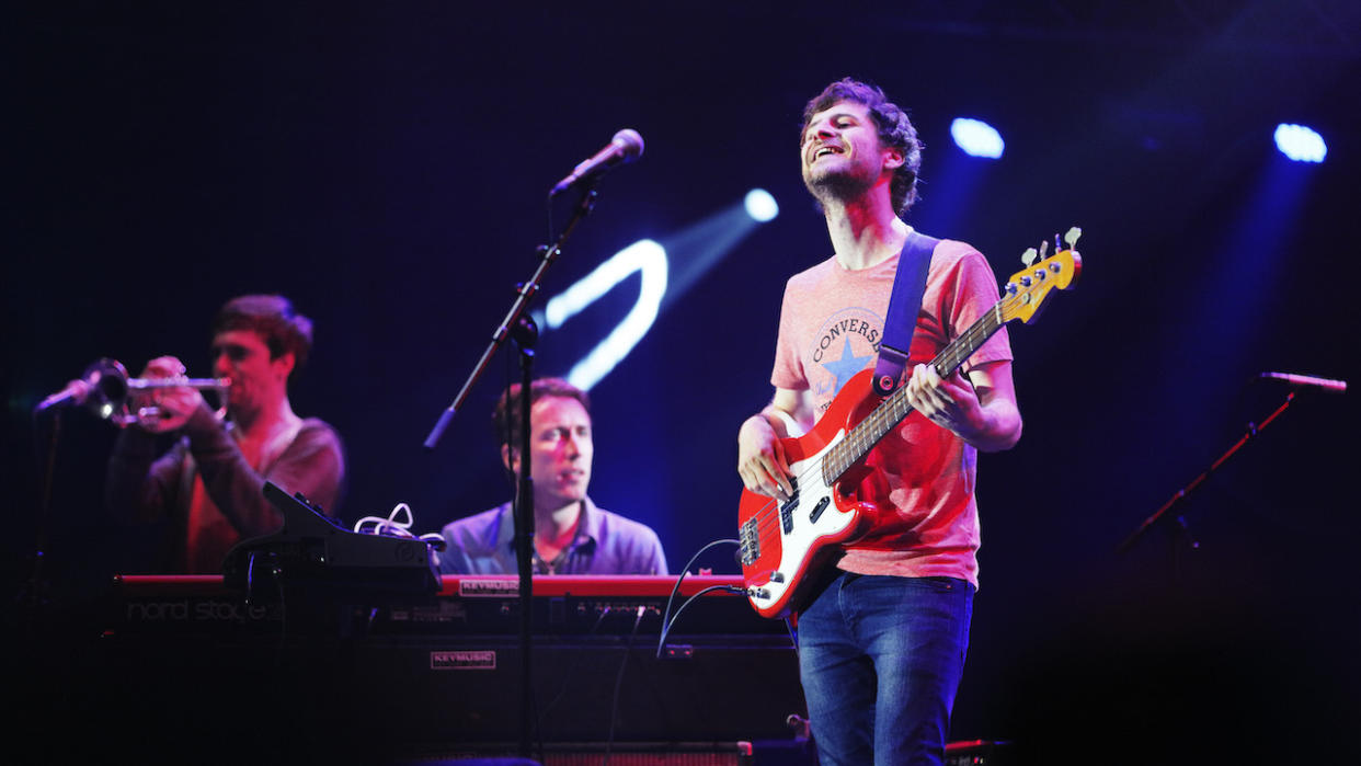  Snarky Puppy performs on stage at Ahoy at North Sea Jazz Festival on July 12, 2014 in Rotterdam, Netherlands. 