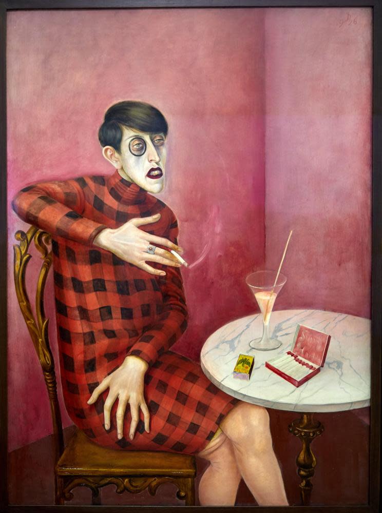 Otto Dix’s 1926 portrait of the journalist and poet Sylvia von Harden.