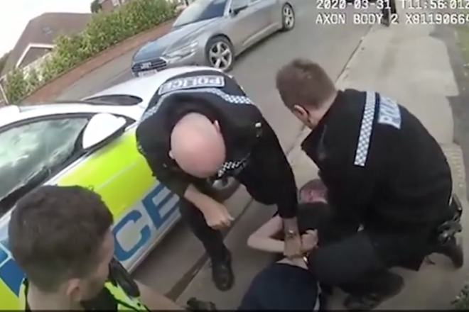 West Midlands Police shared shocking audio and video footage of officers being threatened during arrests (West Midlands Police)